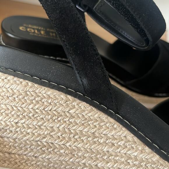 Womens Cole Haan Espadrille Wedge Ssandal Size 6.5 - Picture 5 of 16